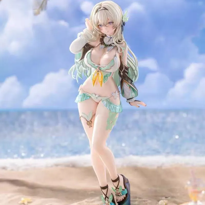 In Stock Firefly In Swimsuit Animation Peripheral Figure Table Set Up Statue Anime Beautiful Girls Tidy Play Model Birthday Gift