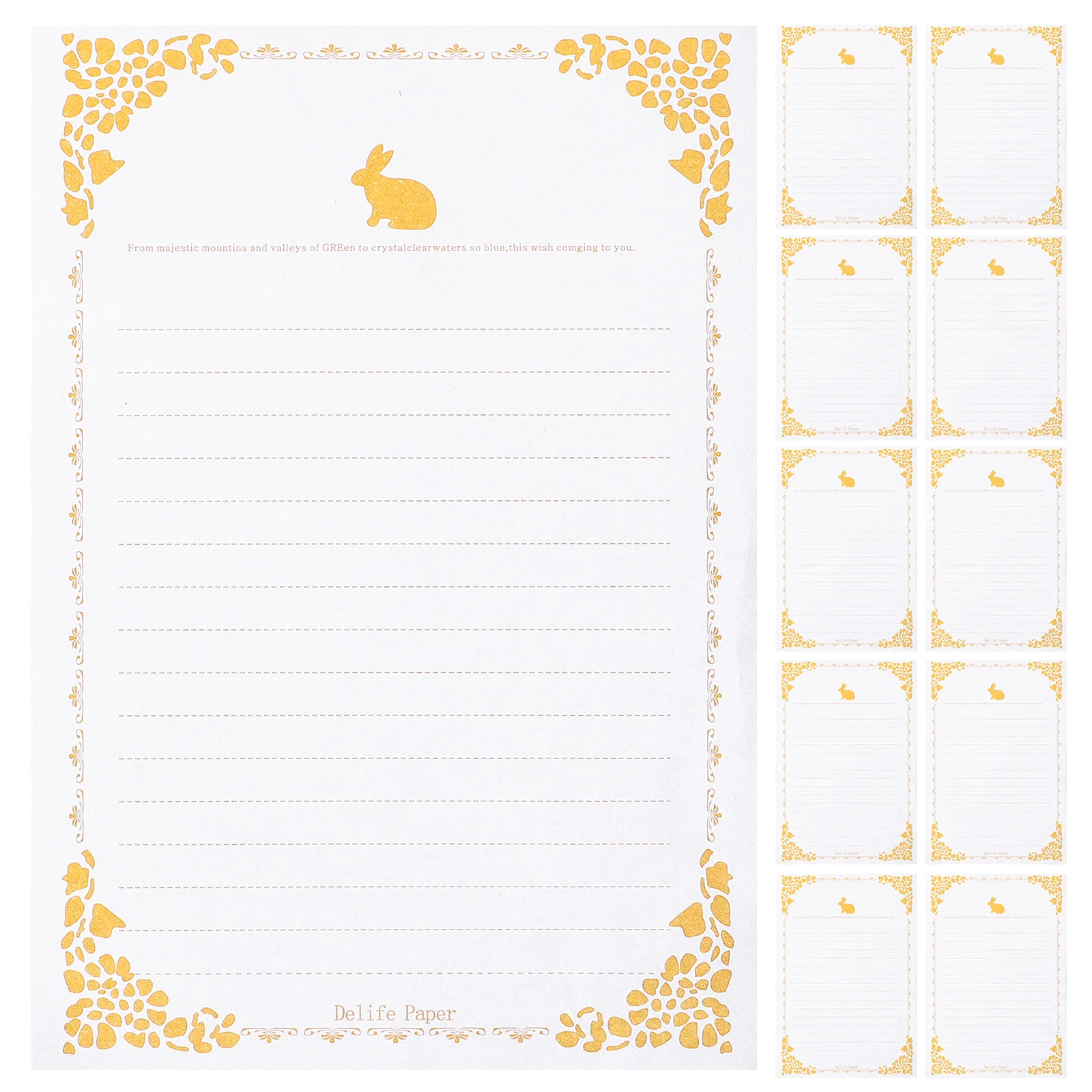 20 ورقة من أوراق الحروف العتيقة ورق الكتابة الرجعية للدعوات وبطاقات المعايدة ومستلزمات القرطاسية الورقية #5