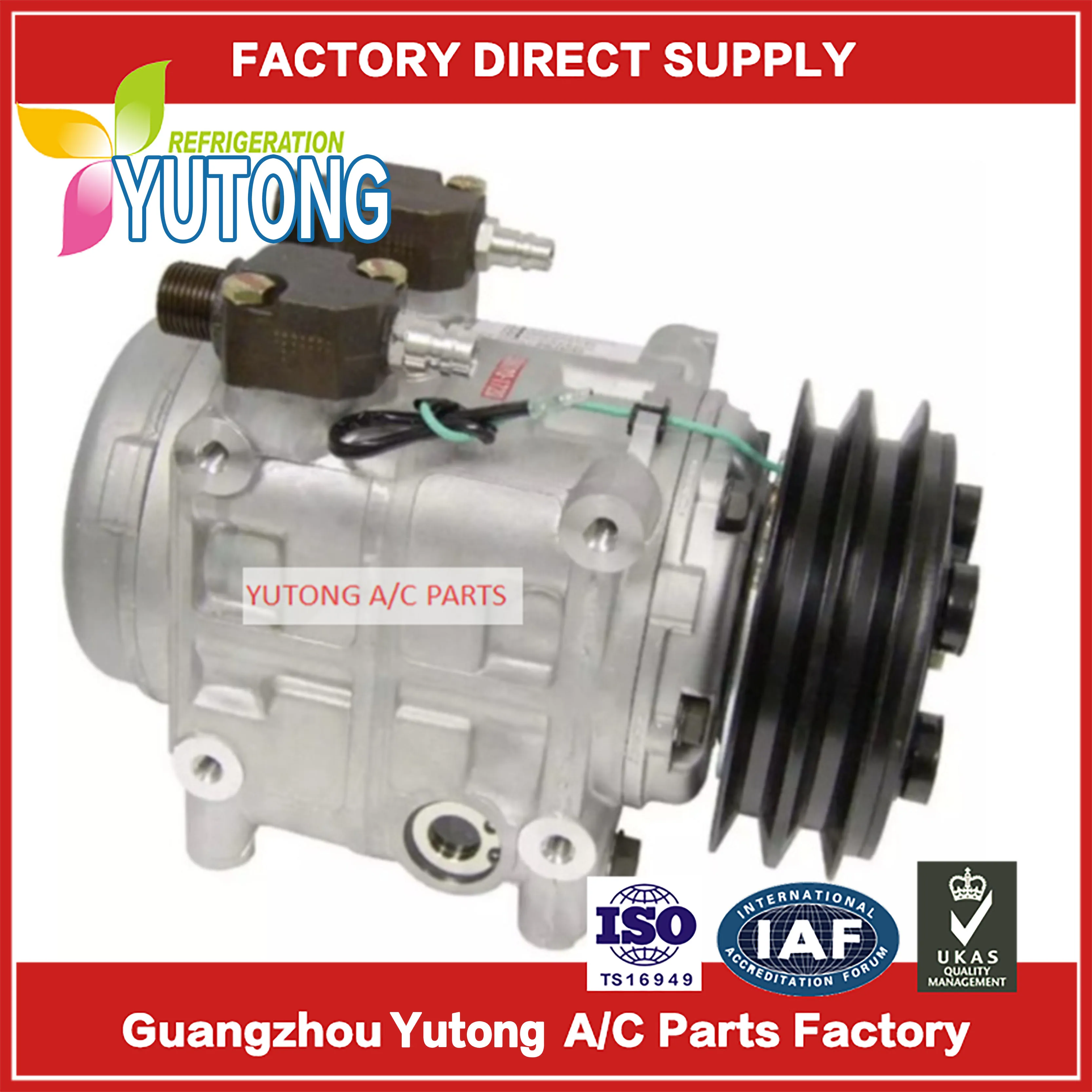 AC Compressor For Nissan Mini Bus TM31 506010-1720 506210-0511 2PK 24V DKS32C