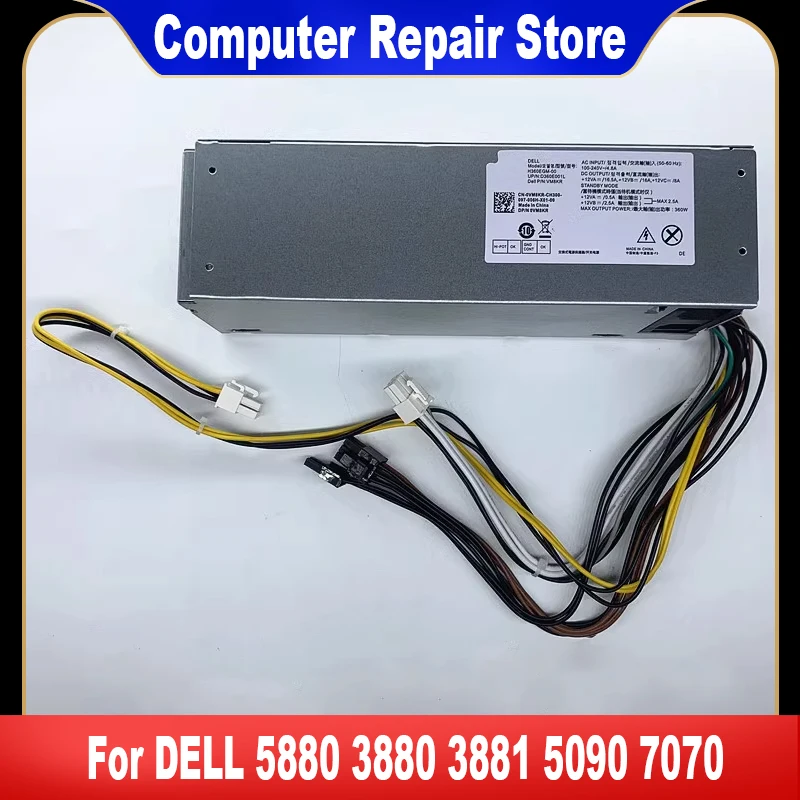 360W 460W 500W For Dell 5880 3880 3881 5090 7070 Power Supply H360EGM-00 0VM8KR H460EBM-00 04FEF7 H500EPM-00 0Y7ROX High Quality