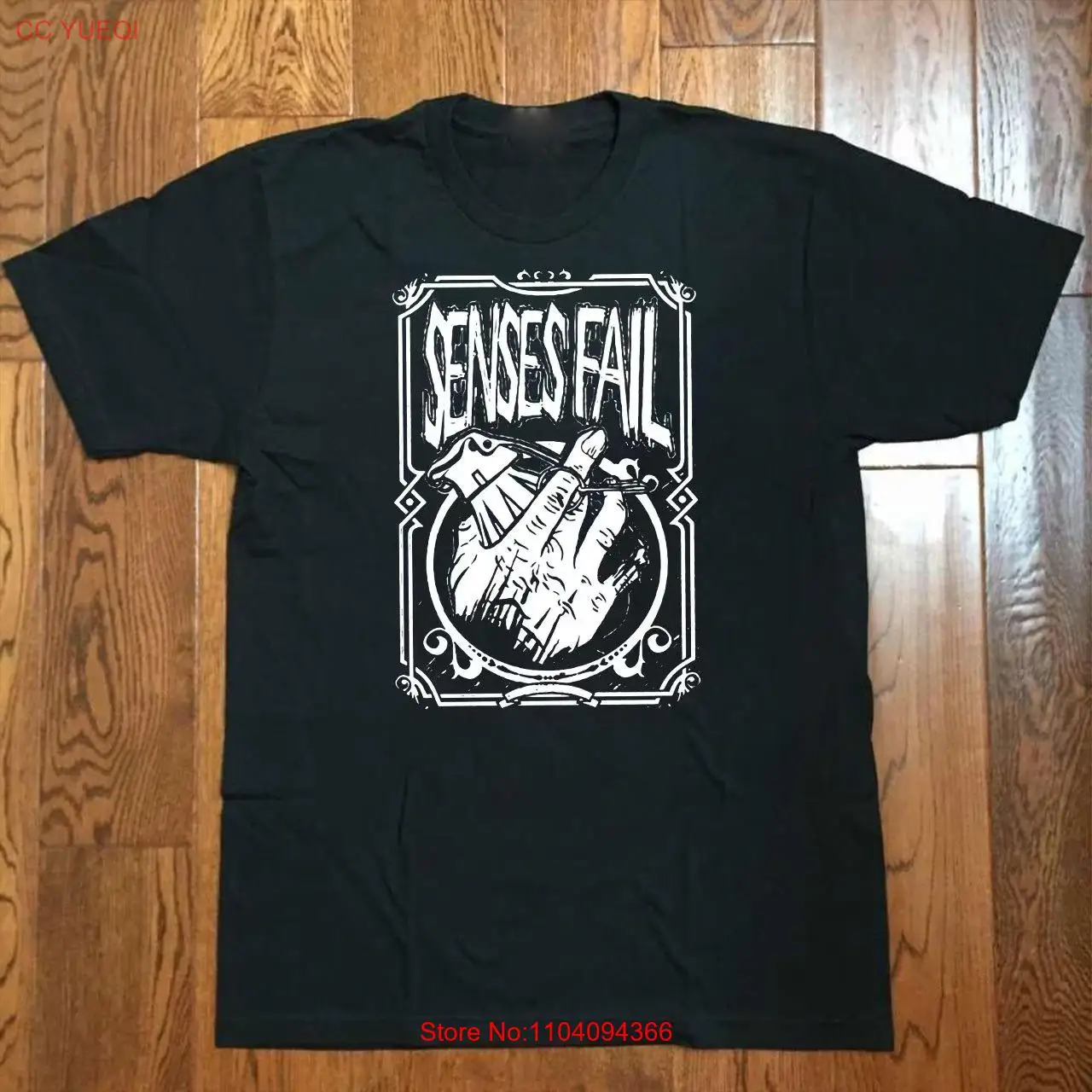 

Senses Fail Band Black T-Shirt Unisex Cotton All Size S-5XL MO379