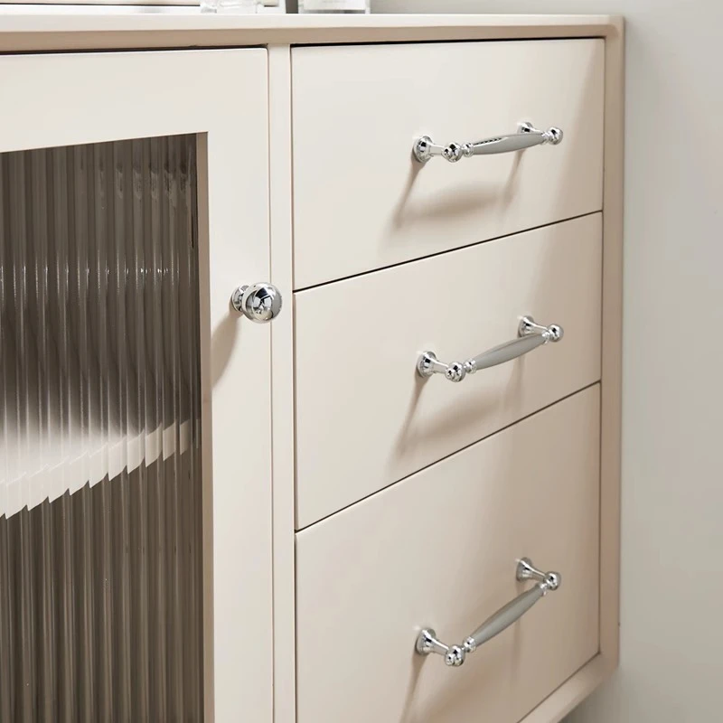 

Ручки для шкафов и комодов из цельной меди, люксовые, латунные, хромированные, серебристые, для кухонных шкафов и обувниц