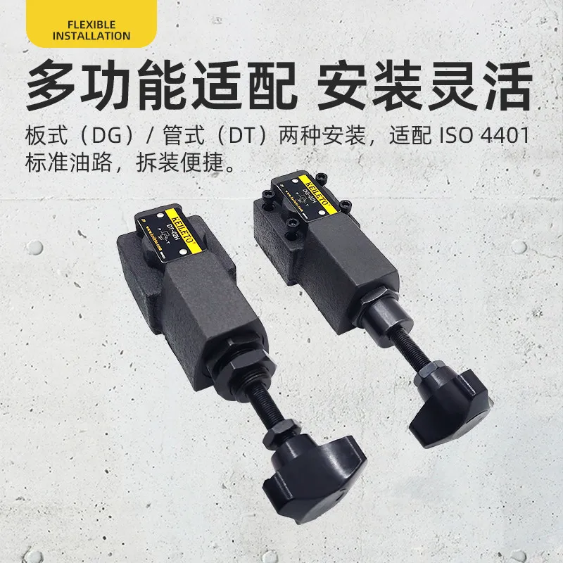 Overflow Pressure Regulator Direct Acting Overflow Valve DT/DG-02-B/C/H-22 Pressure Valve, Safety Valve view 3