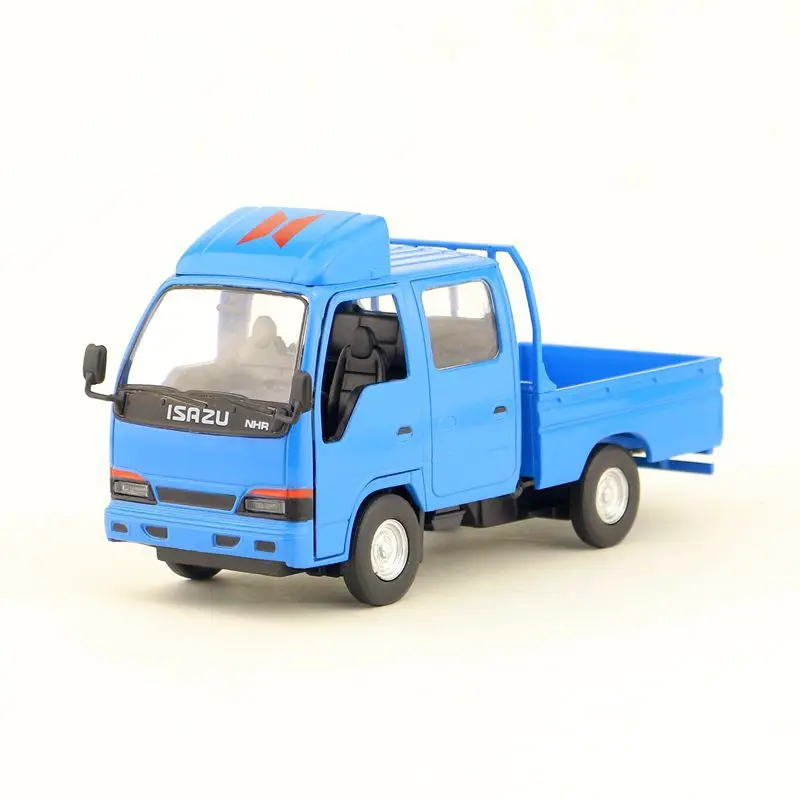 Modèle de camion de fret rétractable en alliage 1: 32, jouets de camion de transport, simulation sonore et lumineuse, vente en gros