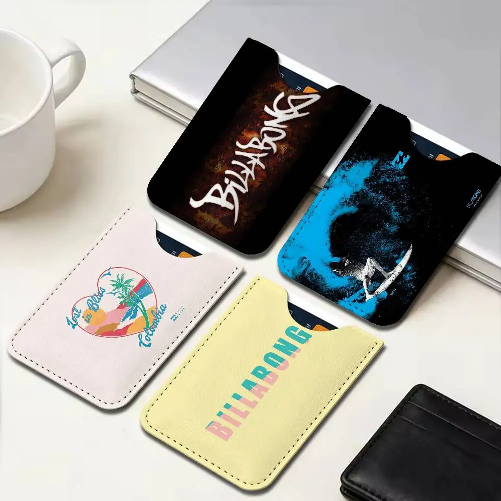 C-Casual-S-Surfing-B-Billabonges New Leather Card Small Retro Cowhide Coin Purse Men/Women Luxury Card Holder