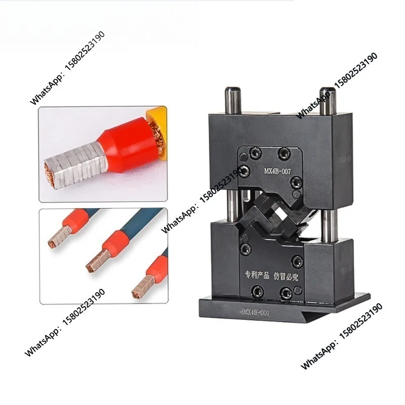 OTP Silent Terminal Stamping Die Square Exchanging Terminal Crimping Moulds Four Side Ferrule Crimping Applicator