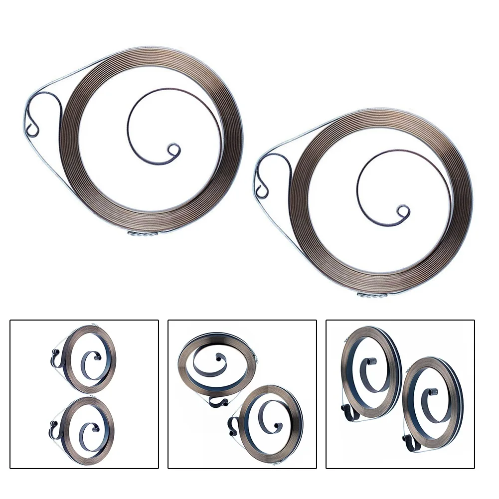 Lawn Mower Starter Recoil Spring Accessories For Chainsaws High-Quality Recoil Starter Springs Easy To Install