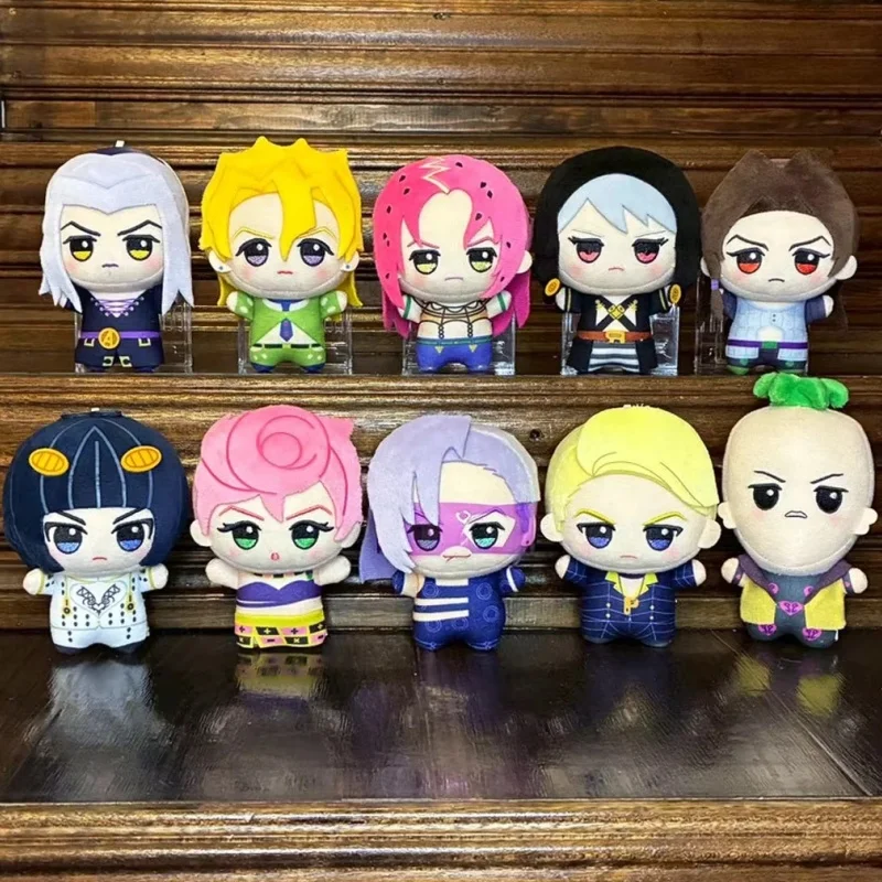 Original In Stock Jojo'S  Bizarre Adventure Golden Wind Series Vol.123 Sets Nunu Pendant Plush Doll Fluffy Maumet Toys Gifts
