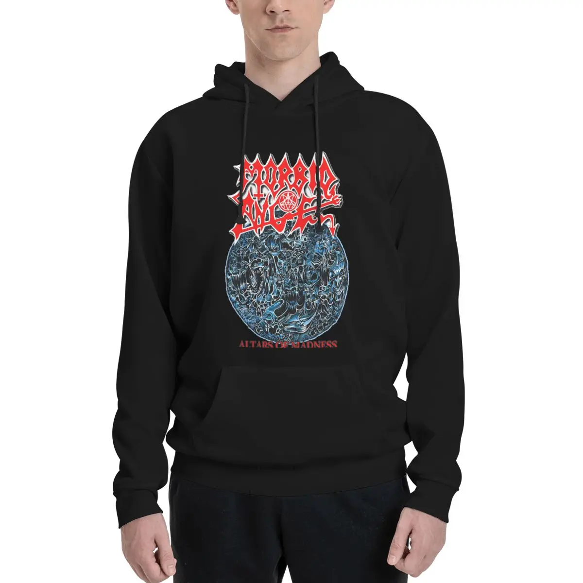 

Morbid Angel Altars Of Madness Polyester Hoodie Men's Sweatershirt Warm Dif Colors Sizes