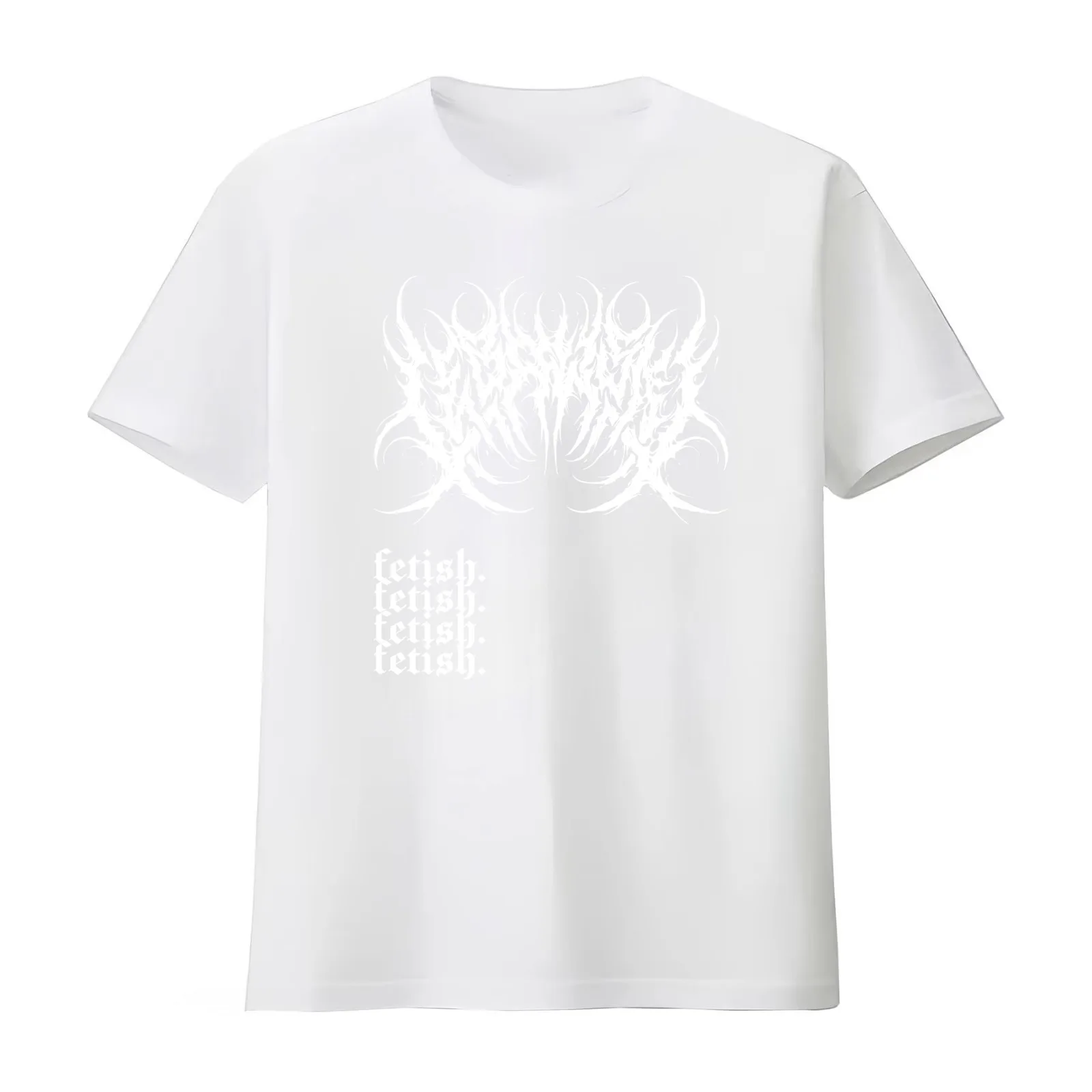 fetish T-Shirt Summer Casual Cotton Tee Oversized Streetwear Tops Vintage Graphic Print Loose Fit Short Sleeve 100% Cotton