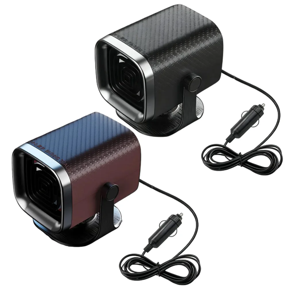 12V 100W Car Heater Fan for Sedan SUV Windshield Defroster Dual Mode Heating & Cooling Fan Portable Interior Mist Remover