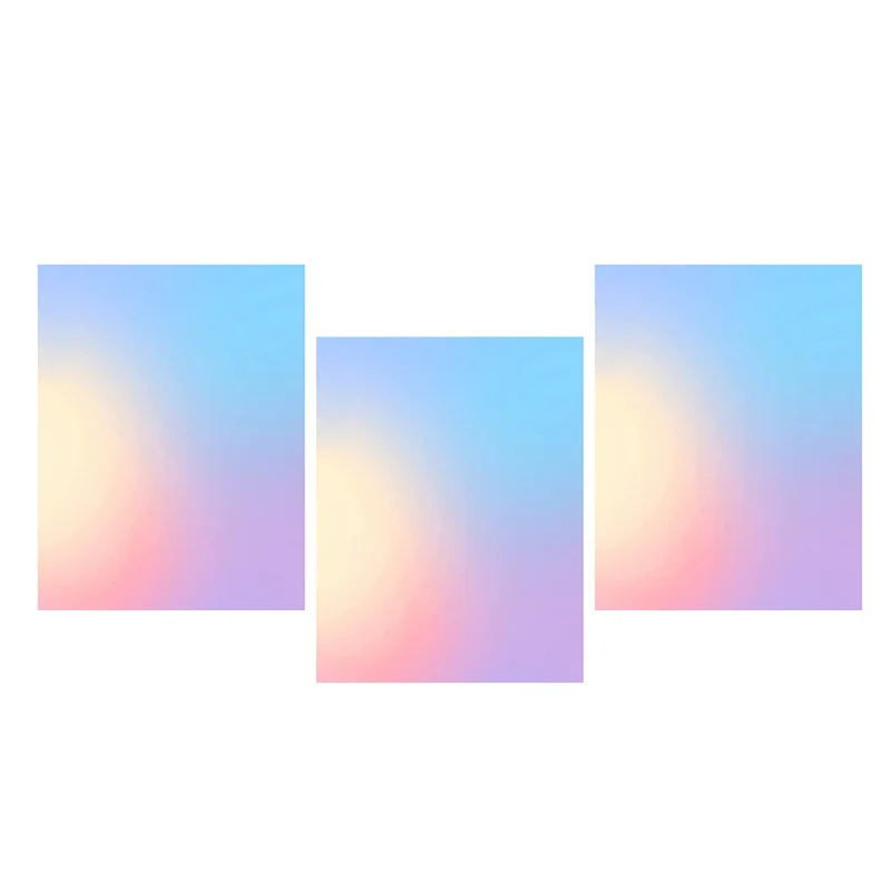 CHCH Acrylic Colored Translucent Acrylic Iridescent Radiant Sheet Laser-Cutting Acrylic Board,8 X 12 Inch(9 Pack,2.6Mm Thick)