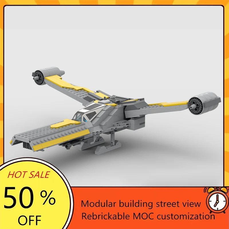 

406PCS Popular Space War Movie Model MOC Building Bricks Spaceship Modular Technology Gifts Holiday Assemble Children Toy Suit