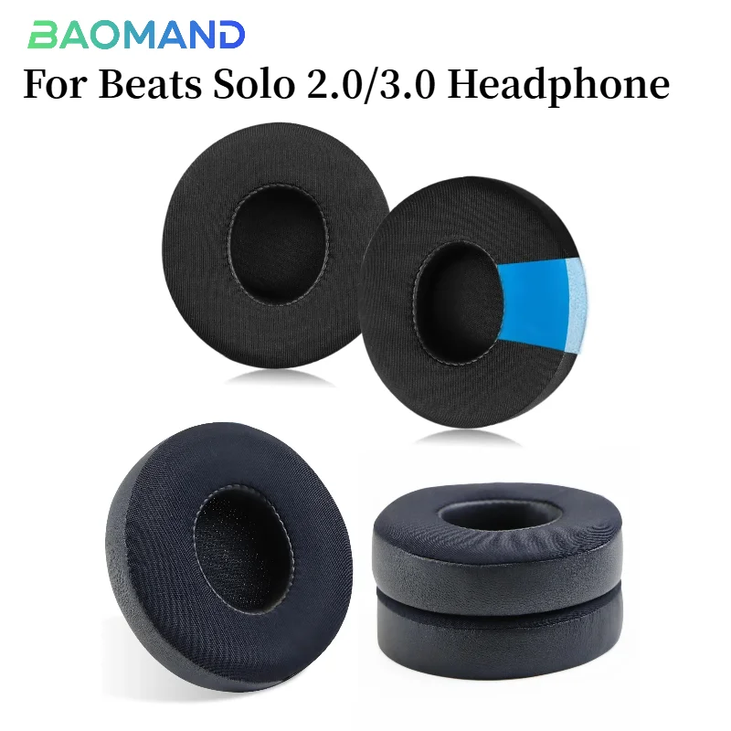 

Replacement Earpads Foam Ear Pads for Beats Solo 2.0/3.0 Headphones Earmuff/Earphone Sleeve Headset