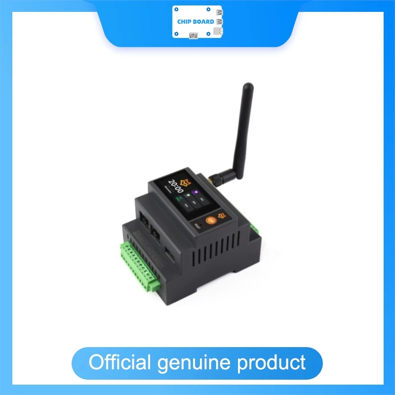 Luckfox Lyra PLC RK3506B Triple-Core ARM Cortex-A7 1.9in Touch LCD Dual 100Mbps Ethernet PoE Controller