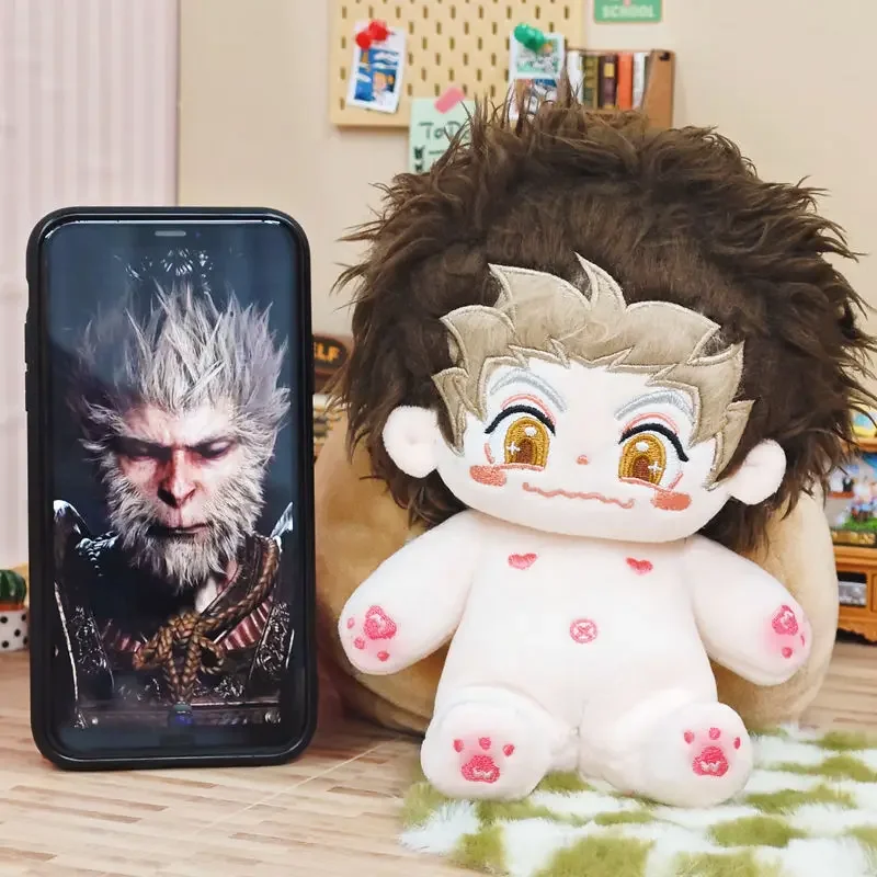 {In Stock} 20cm Black Myth: Wukong the Destined One Attribute Handsome Anime Doll Body Dress Up Toys Dolls Cosplay Birthday Gift