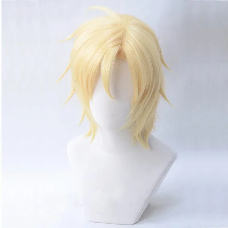 Pelucas de Anime BANANA FISH Ash Lynx Aslan Jade Callenreese pelo sintético resistente al calor pelucas de Cosplay