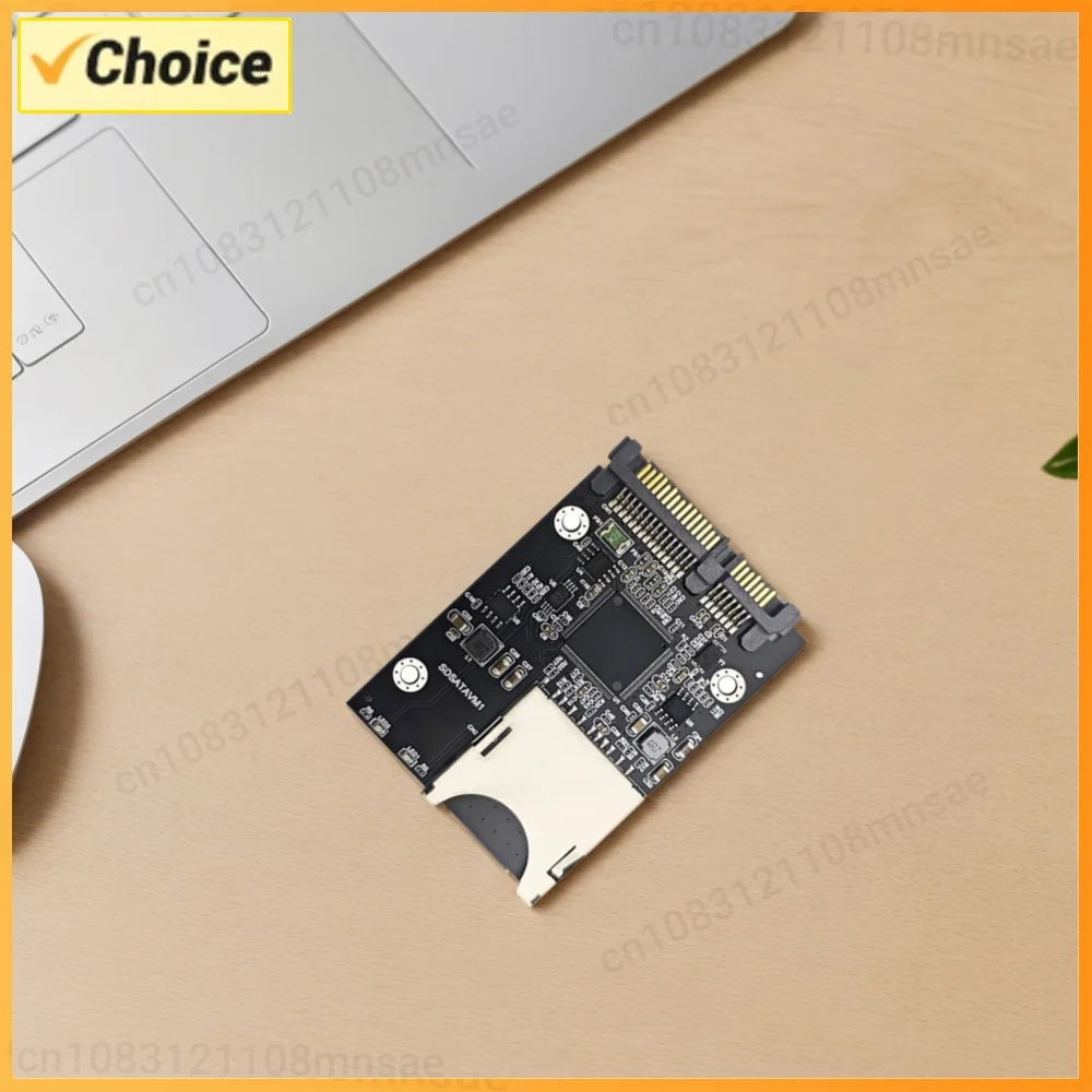 SD Memory Card To SATA SSD Adapter with Enclosure Case for 2.5in SATA SSD Accessories