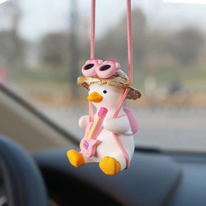 Rear View Mirror Hanging Accessories Cute Car Hanging Ornament Pendant Interior Rearview Mirror Decoration
