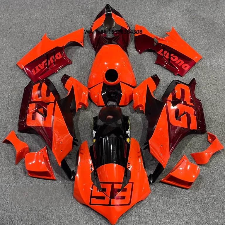 Motorcycle Fairing Kit for Ducati Panigale V4 2020 2021 2022 2023 2024 ABS Customized Motorcycle  Fairings  Kit