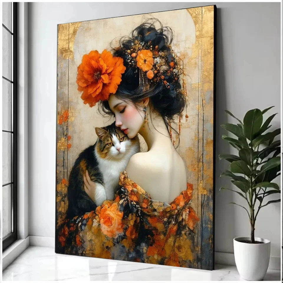 nova-pintura-diamante-diy-ponto-cruz-mulher-e-lobo-quadrado-completo-redondo-diamante-gustav-klimt-estilo-mosaico-para-decoracao-de-casa