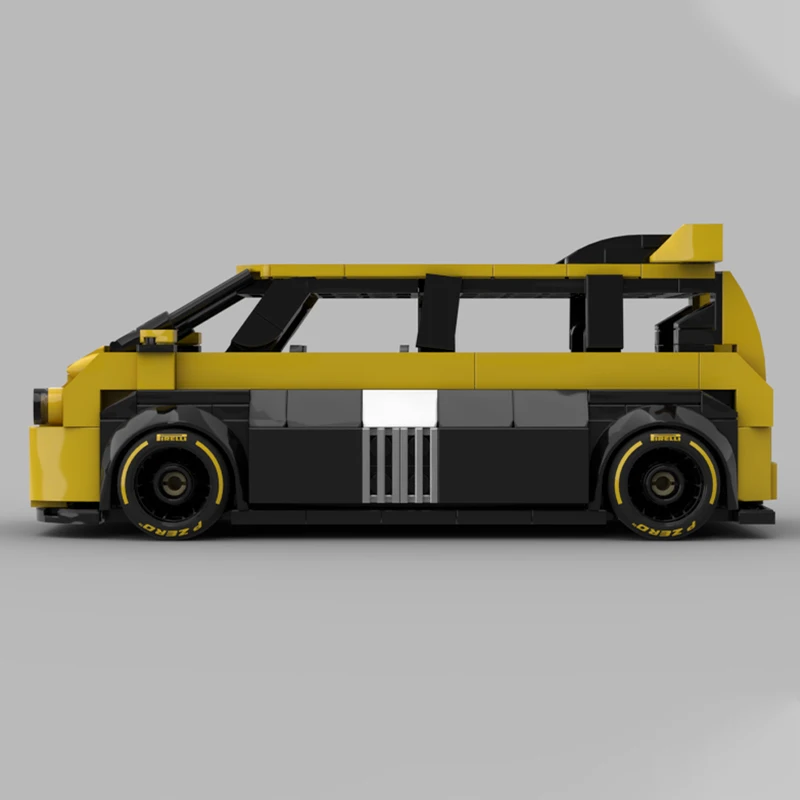 

331 шт. MOC Renaultes Espace F1 City Champions Супер автомобильные строительные блоки Рождественский подарок Тонкие движения Детские блюда растворения проблем