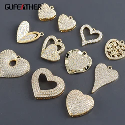 GUFEATHER MA29,diy jewelry,pass REACH,nickel free,18k gold plated,copper,diy earring necklace pendants,jewelry making,4pcs/lot
