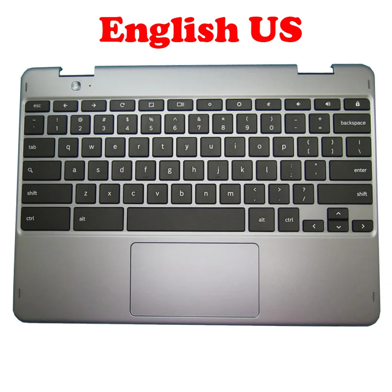 

Laptop PalmRest&keyboard For Samsung For Chromebook XE521QAB English US BA98-01445A With Touchpad Upper Case New