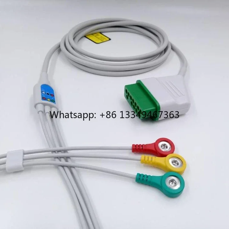 

Manufacturer Compatible Patient Nihon Kohden 3 Lead Cable Factory
