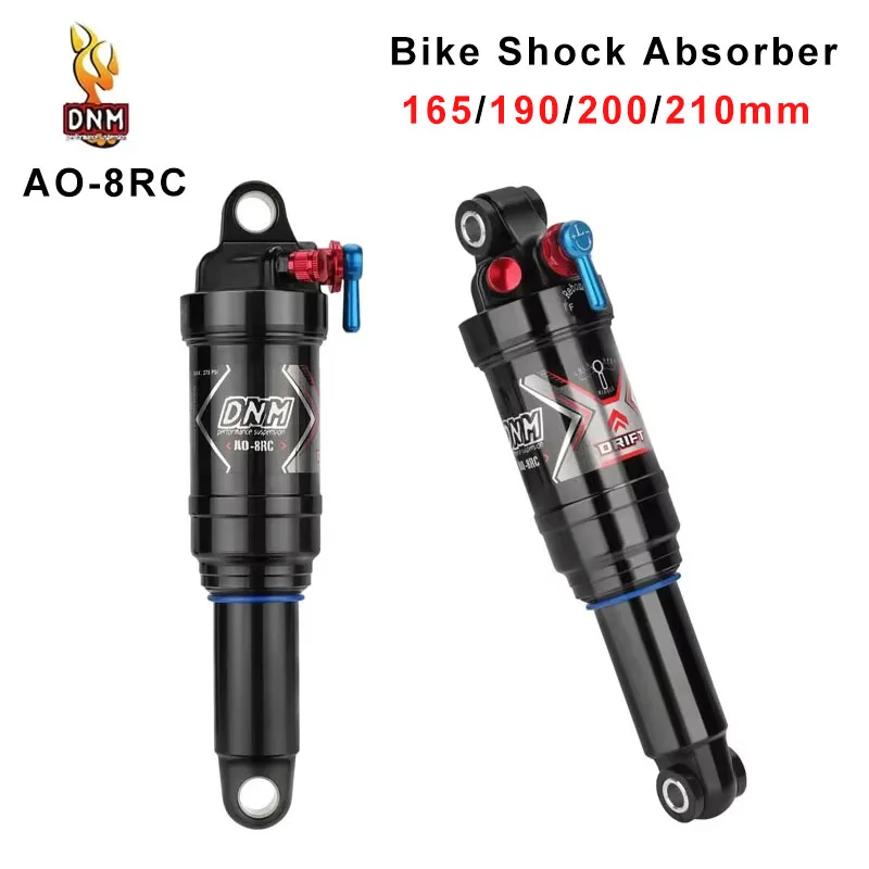 

DNM AO-8RC165/190/200/210mm Bicycle Air Shock Absorber Soft Tail MTB Bike Bicycle Accessories for RAL AM MTB Rear Shock Absorber