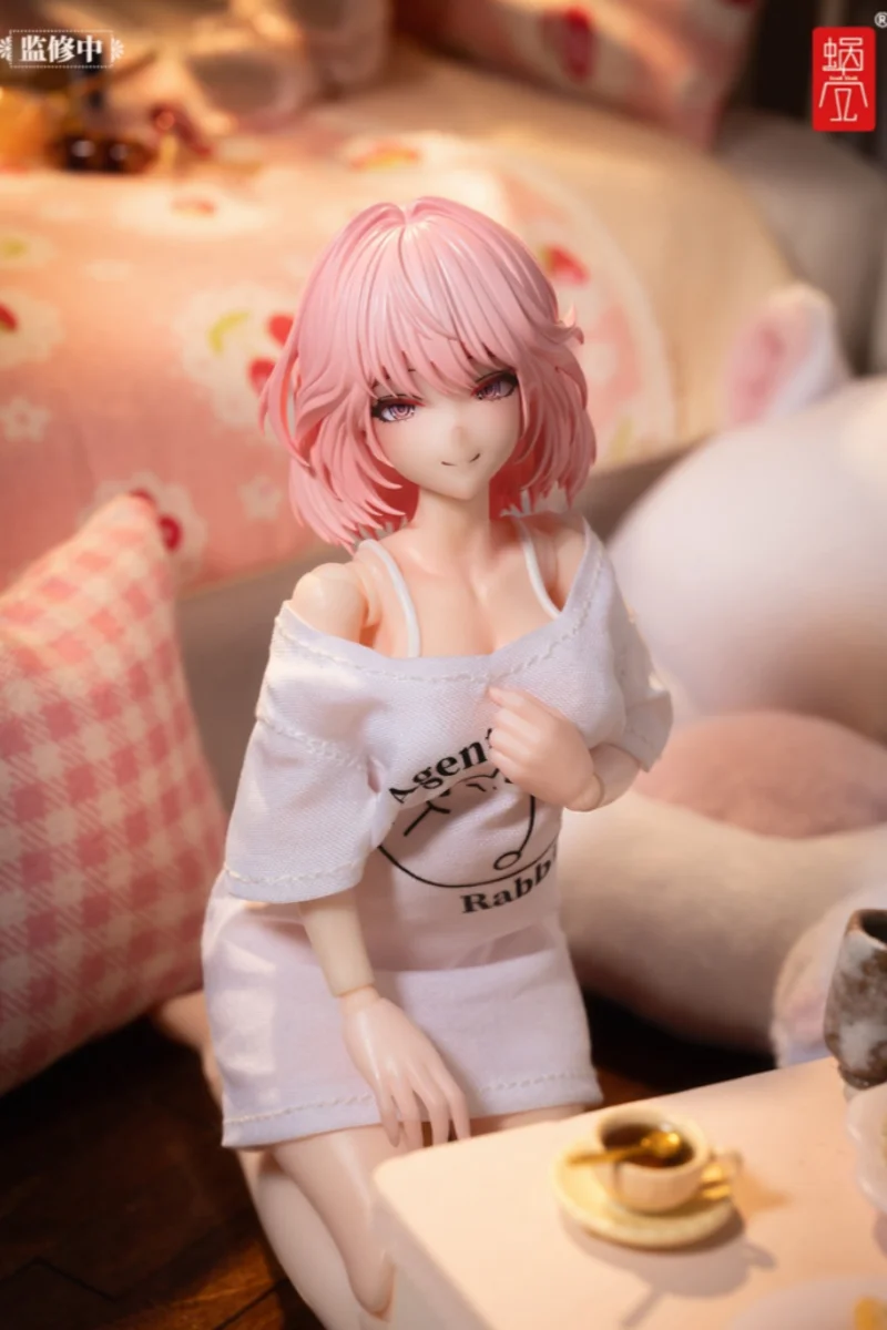 New Snail Shell Figure Aileen Figures Rabbit Girl Bikini Leisure Home Outfit Holiday Rest Model Decoration Customized Toy