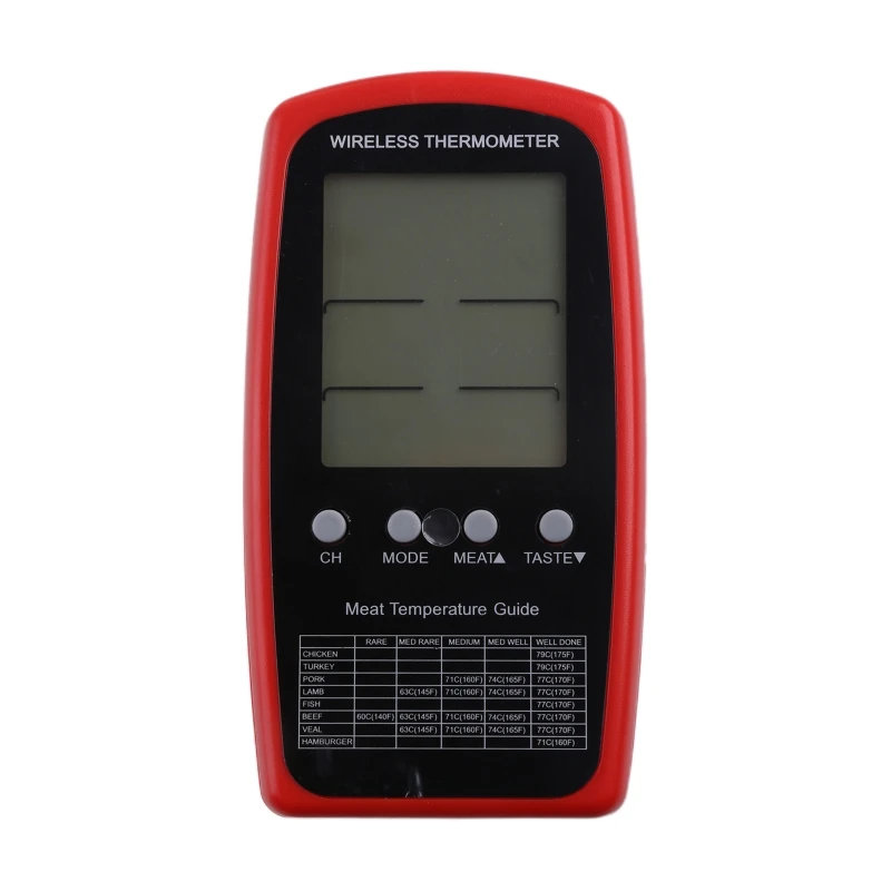 Convenient Digital BBQ Thermometer Wireless Kitchen Oven Thermometer for Smoker Drop Shipping
