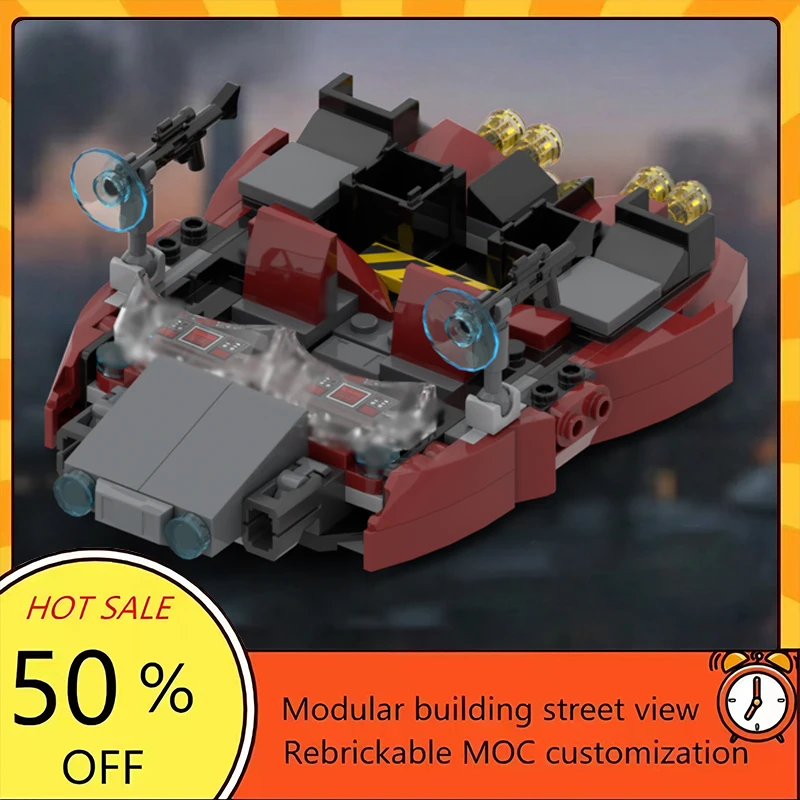 

158PCS Popular Space War Movie Model MOC Building Bricks Spaceship Modular Technology Gifts Holiday Assemble Children Toy Suit