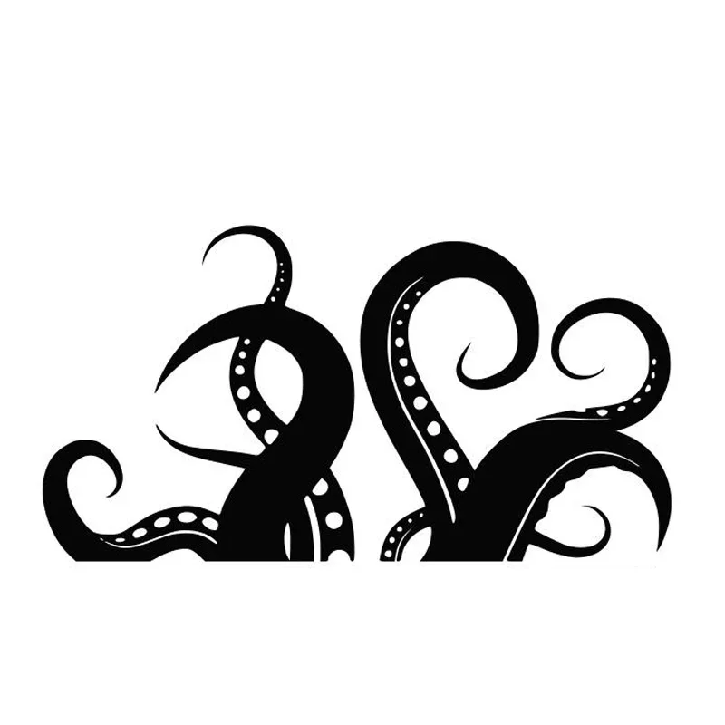 

Jpct fashion decorated Octopus tentacle decal for cars, bicycles, notebooks waterproof sunscreen stickers 19 cm * 10.2 cm
