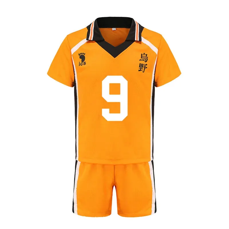 Anime Haikyuu!! Karasuno Yu Nishinoya disfraces Cosplay Noya San camiseta de voleibol Hinata Shoyo ropa deportiva Haikyuu camisas