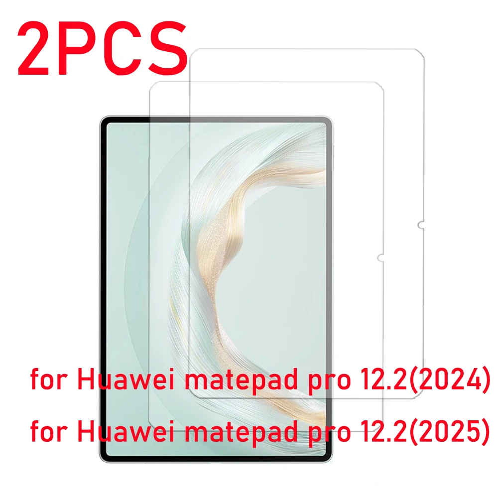 

Защитная пленка из закаленного стекла для Huawei matepad pro 12,2 дюйма, 2024/2025, защитная пленка для планшета, твердость 9H, HD прозрачная пленка
