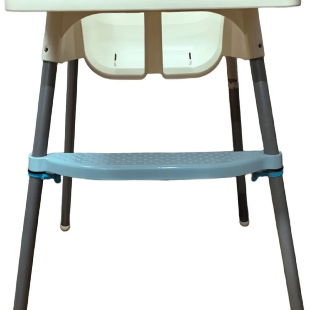 Comfortable Highchair Footrest Adjustable Universal Pedal Foot Rest Ergonomic Anti-Slip Surface Baby High Chairs Accessories