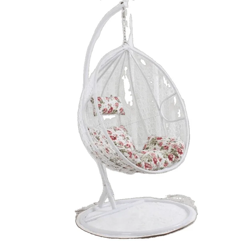 

Hanging basket rattan chair, balcony bedroom swing rocking chair, indoor lazy, outdoor