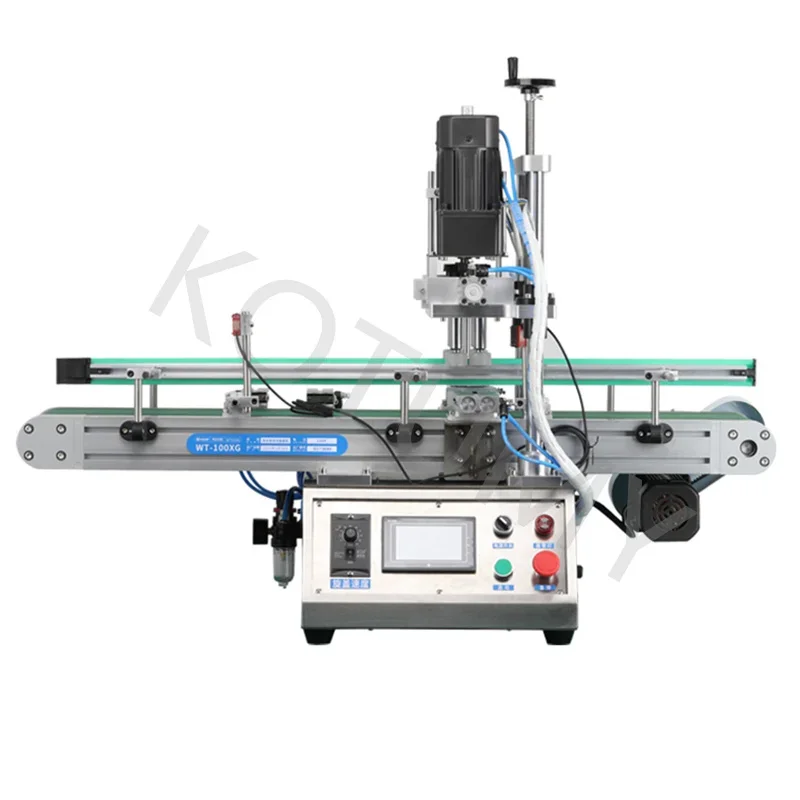 220V/110V Automatic Capping Machine Bottle Caps Tightening Device Duck Beak Cap/Thread Cap Plastic Bottle Cap Locking Machine