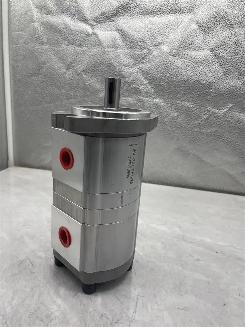 HGP-33A Série HGP-33A-1313 Fornecimento de fábrica diretamente HGP-33A-1414 HGP33A-1111 Bomba hidráulica de engrenagem dupla HGP-33A-1717 Bombas de engrenagem