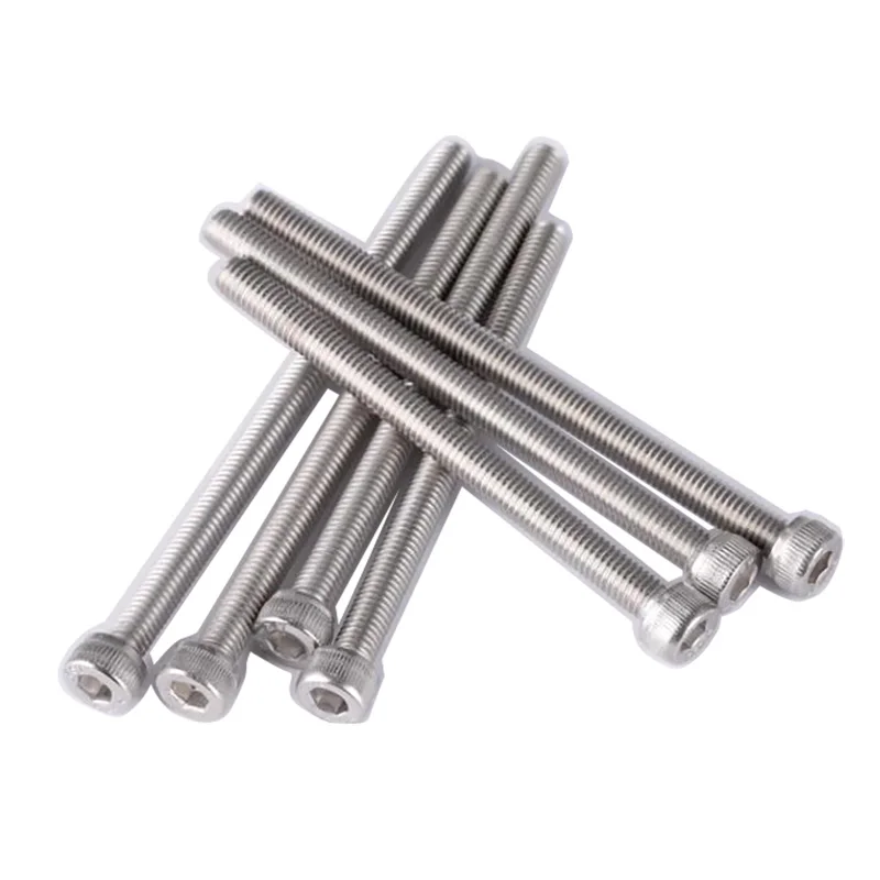 

Hex Bolt Socket Cap Screws Allen M3 M4 M5 M6 M7 M8 Stainless Steel Long 100mm 110mm 120mm 130mm 140mm 150mm 160mm 170mm 200mm