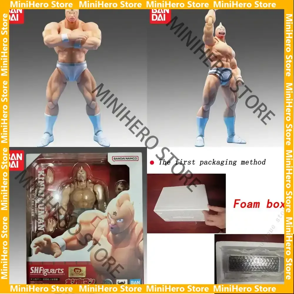 

In Stock Bandai S.H.Figuarts Kinnikuman Action Figure PVC ABS Articulated Collectible