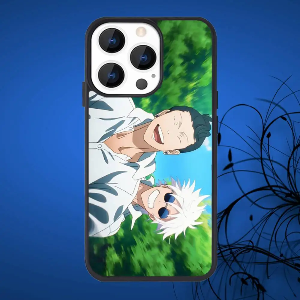 Чехол для телефона J-Jujutsu K-Kaisen с аниме для iPhone 17,16,15,14,13,12,11, Plus, Pro, Max Mini Magsafe с магнитной беспроводной зарядкой