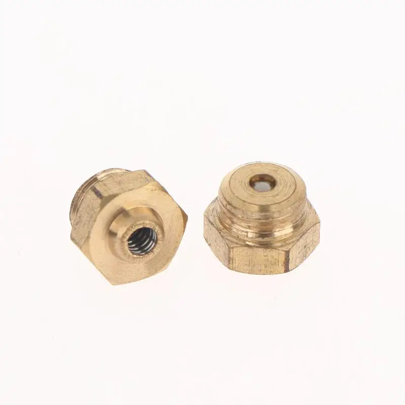 2pcs Brass Coffee Pot Safety Valve High Temp Resistant Durable For Moka Pot Espresso Maker Replacement Parts