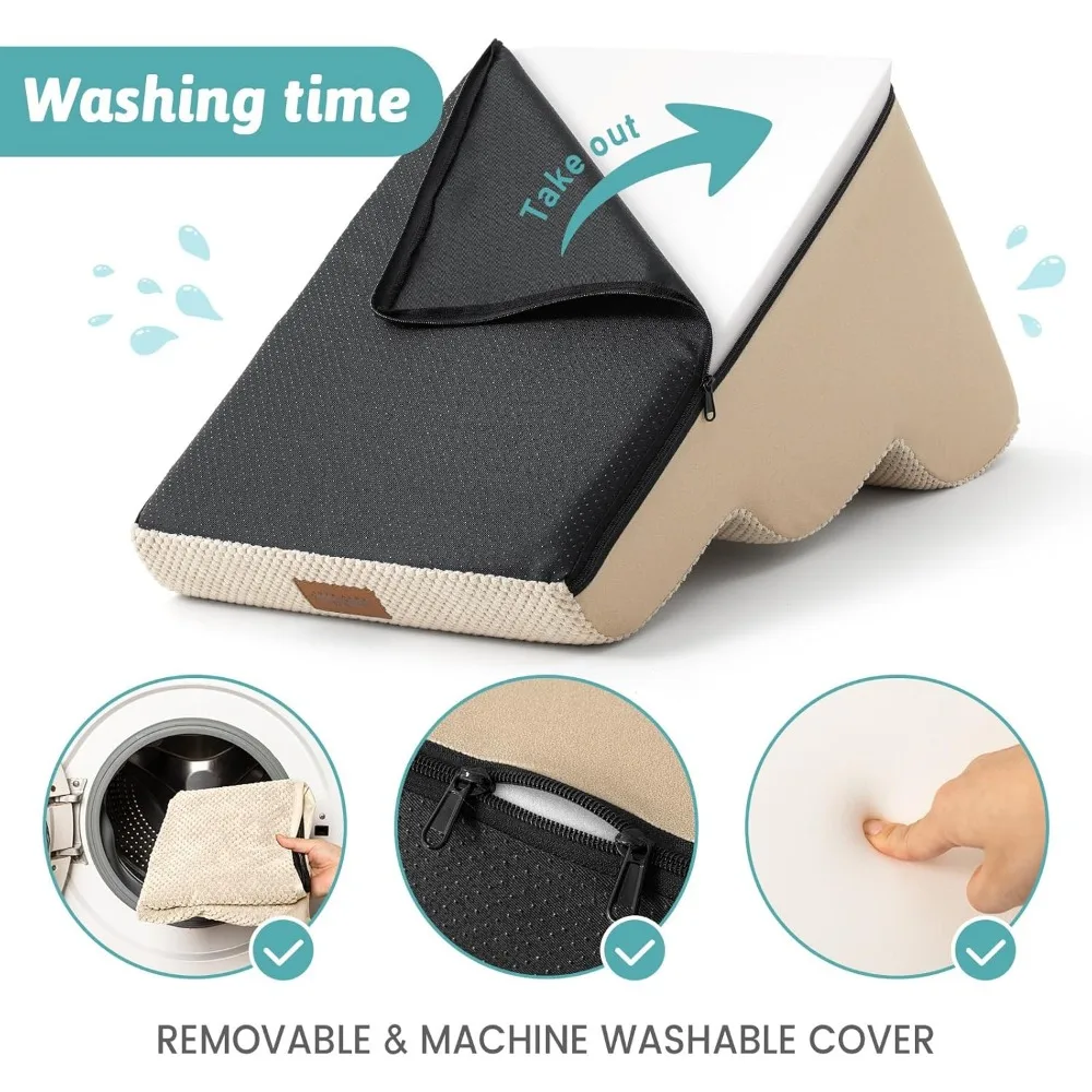 Pet Staircase for Small Dogs: Curved Steps for Puppies, Senior Pets, and Cats, Medium-Sized Ramp for Access to Sofas, Couches, a