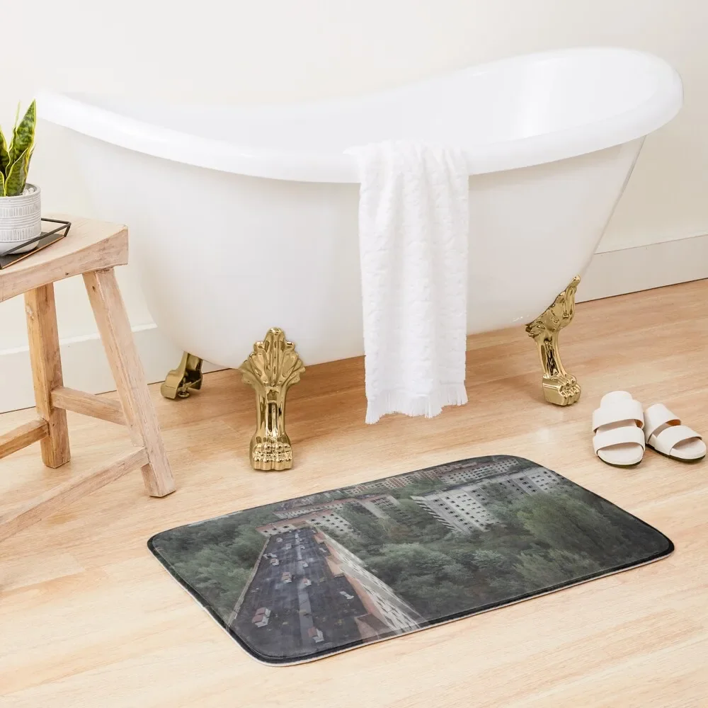 

POPULATION: ZERO Bath Mat Non-Slip Bathroom Bath Carpet Bathroom Slip Toilet Floor Mat