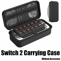 Nuevo Estuche de transporte Switch 2, espacio de almacenamiento extra grande, almacenamiento compartimental, diseño de bolsillo de malla, Estuche De Viaje portátil Switch 2