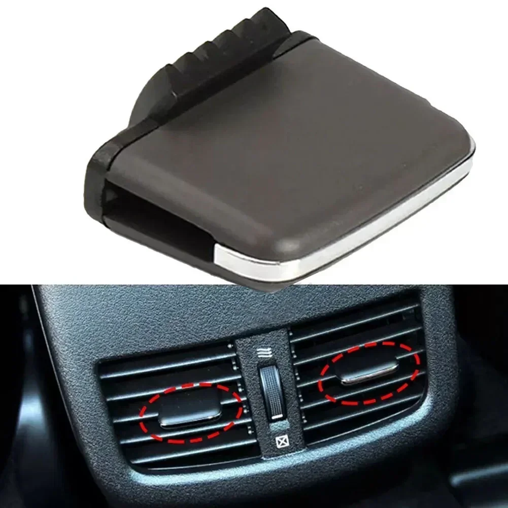 Black Rear Row Central AC Air Vent Outlet Tab Clip for Lexus ES350 2011 2012 Perfect Fit and Easy Installation