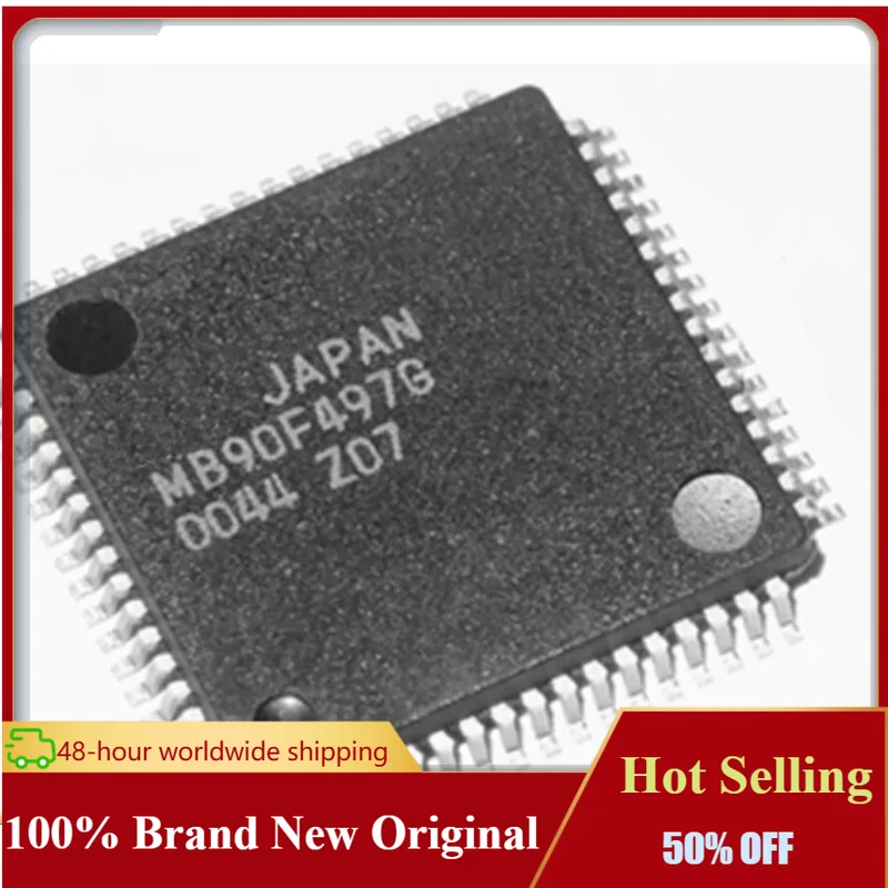 1PCS 100% New original  MB90F497G  MB90F497GPFM  MB90F497GPFM-G  MB90F497GPFM-GE1 MB90F497 LQFP64 Chipset