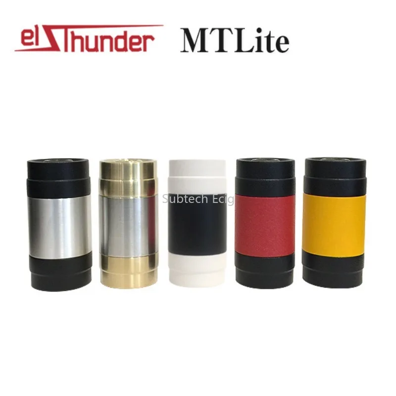 Elektronische Sigaretten Ei Thunder Mtlite Mod Ecig Vape Mods 25Mm Diameter Geschikt Voor Single 18350/18650 Batterij Messing Materiaal